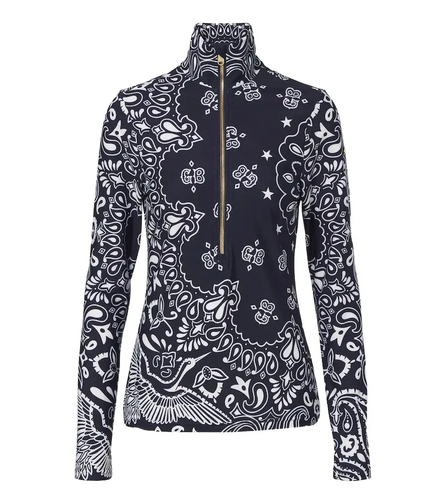 Goldbergh Tokiko paisley ski top