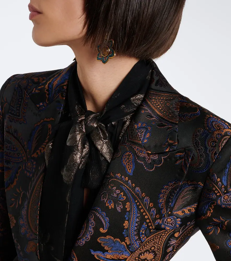 Etro Paisley jacquard blazer | Thumbnail 3 Etro Paisley jacquard blazer | Thumbnail 3