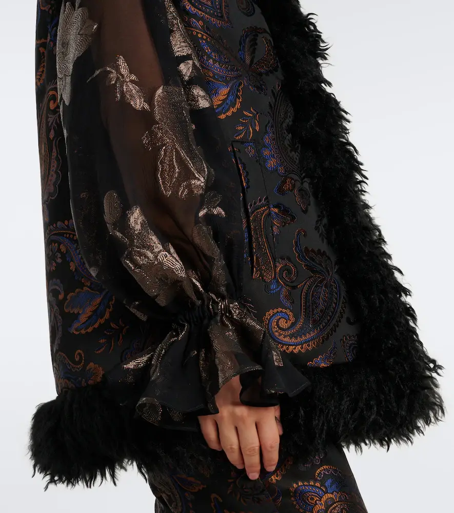Etro Fringed paisley jacquard vest | Thumbnail 6 Etro Fringed paisley jacquard vest | Thumbnail 6