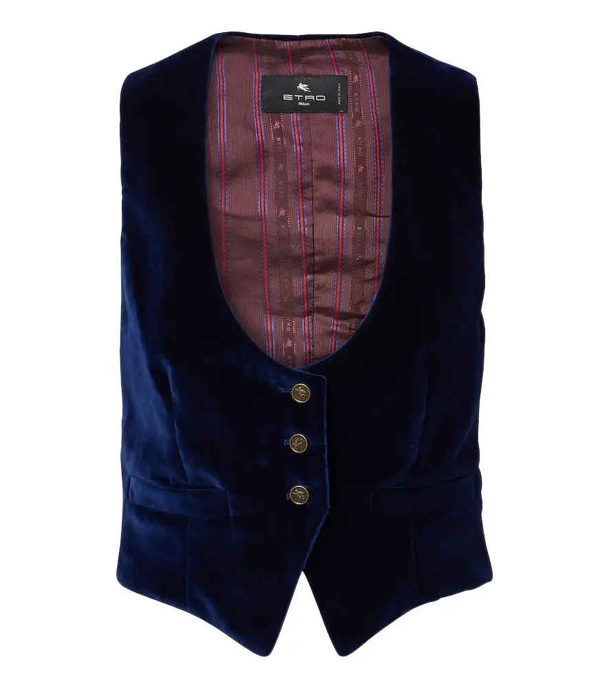 Cotton velvet vest Cotton velvet vest