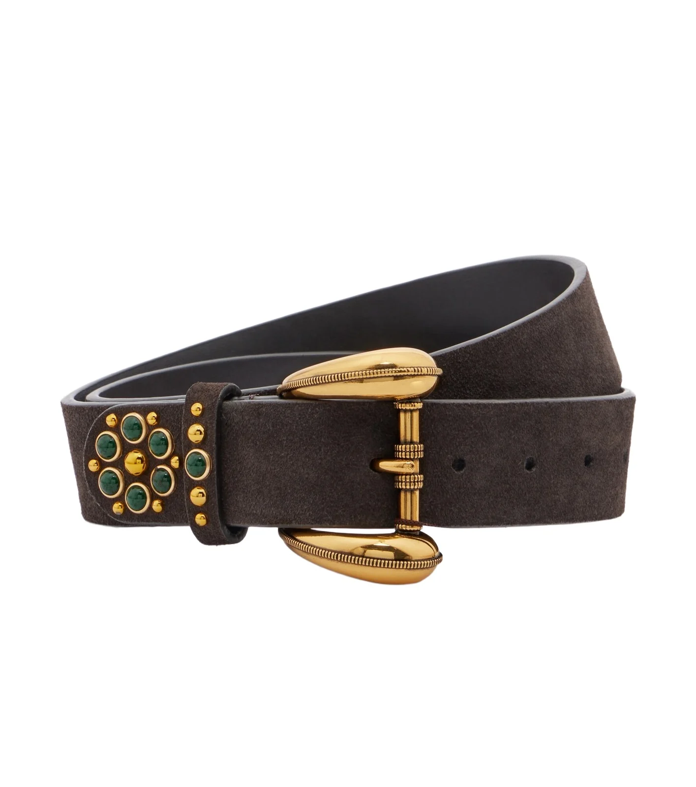 Embellished suede belt Embellished suede belt