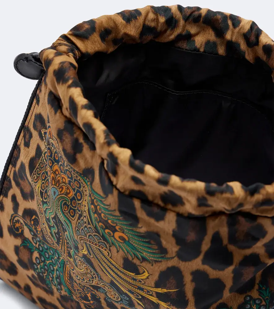 Etro Mini leopard-print pouch | Thumbnail 3 Etro Mini leopard-print pouch | Thumbnail 3