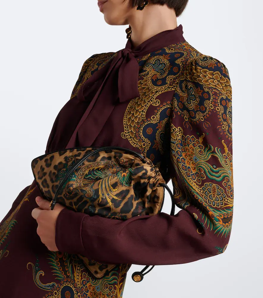 Etro Mini leopard-print pouch | Thumbnail 5 Etro Mini leopard-print pouch | Thumbnail 5