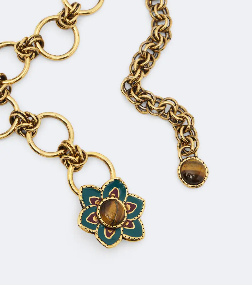 Etro Embellished floral chain belt | Thumbnail 2 Etro Embellished floral chain belt | Thumbnail 2