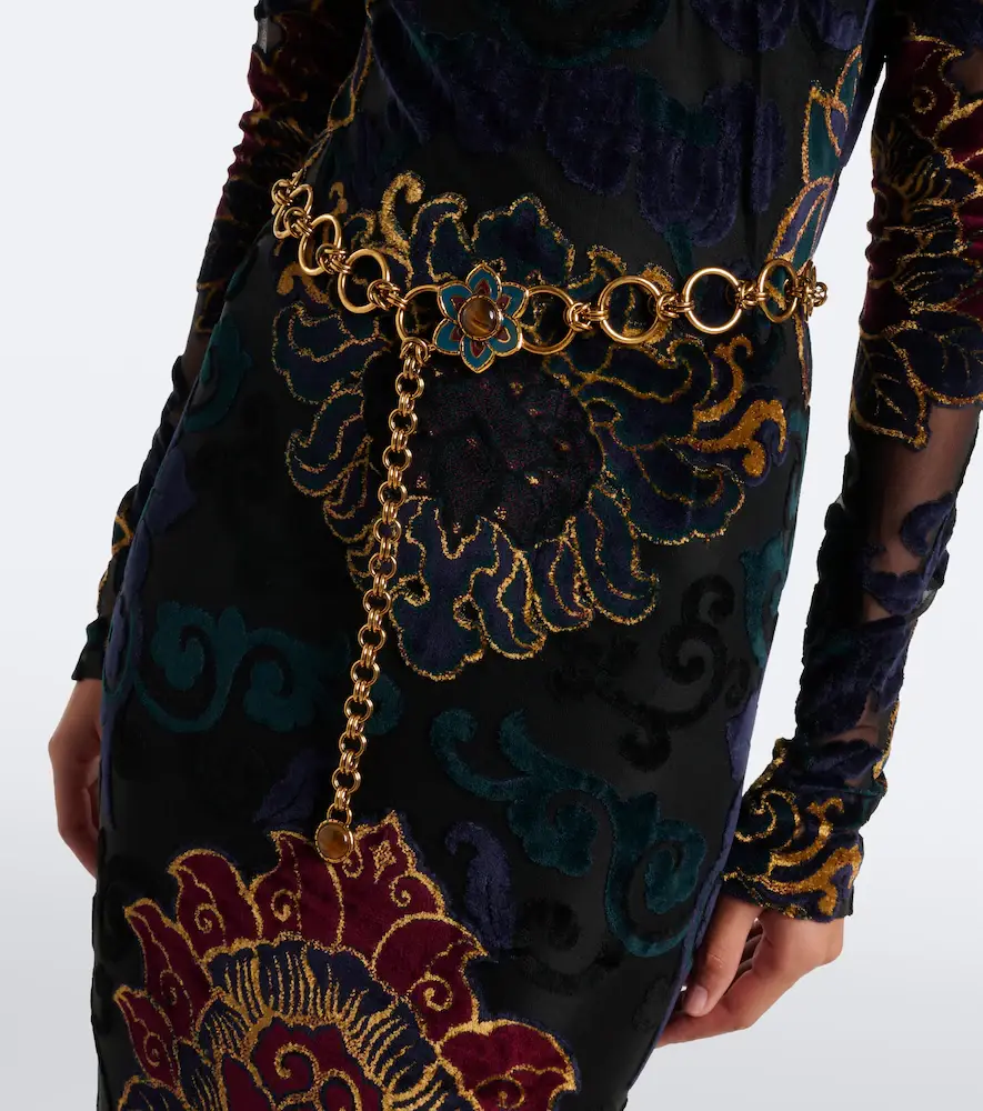 Etro Embellished floral chain belt | Thumbnail 3 Etro Embellished floral chain belt | Thumbnail 3