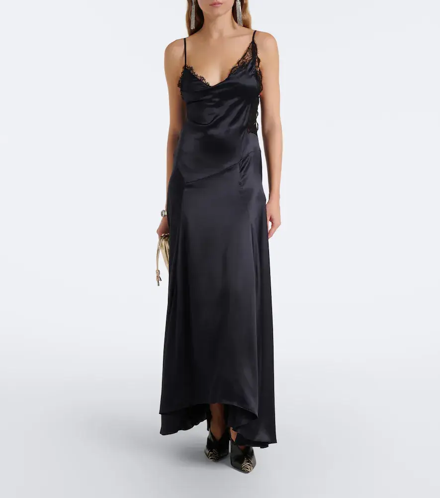 Isabel Marant Aloise silk-blend satin slip dress | Thumbnail 5