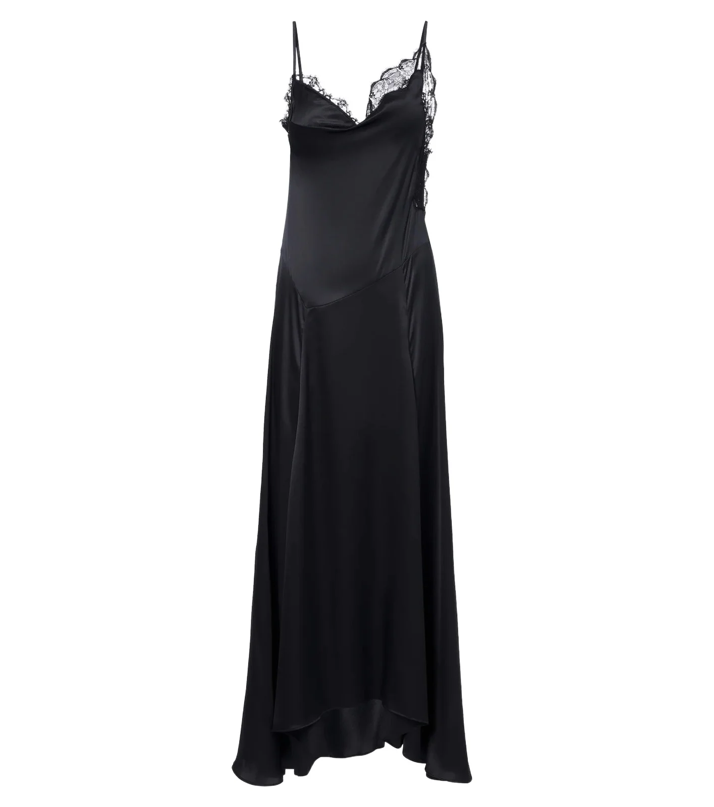 Aloise silk-blend satin slip dress