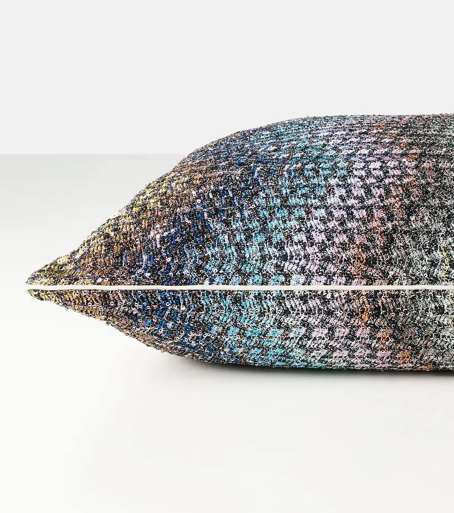 Missoni Salina Zigzag sequined lamé cushion | Thumbnail 3 Missoni Salina Zigzag sequined lamé cushion | Thumbnail 3