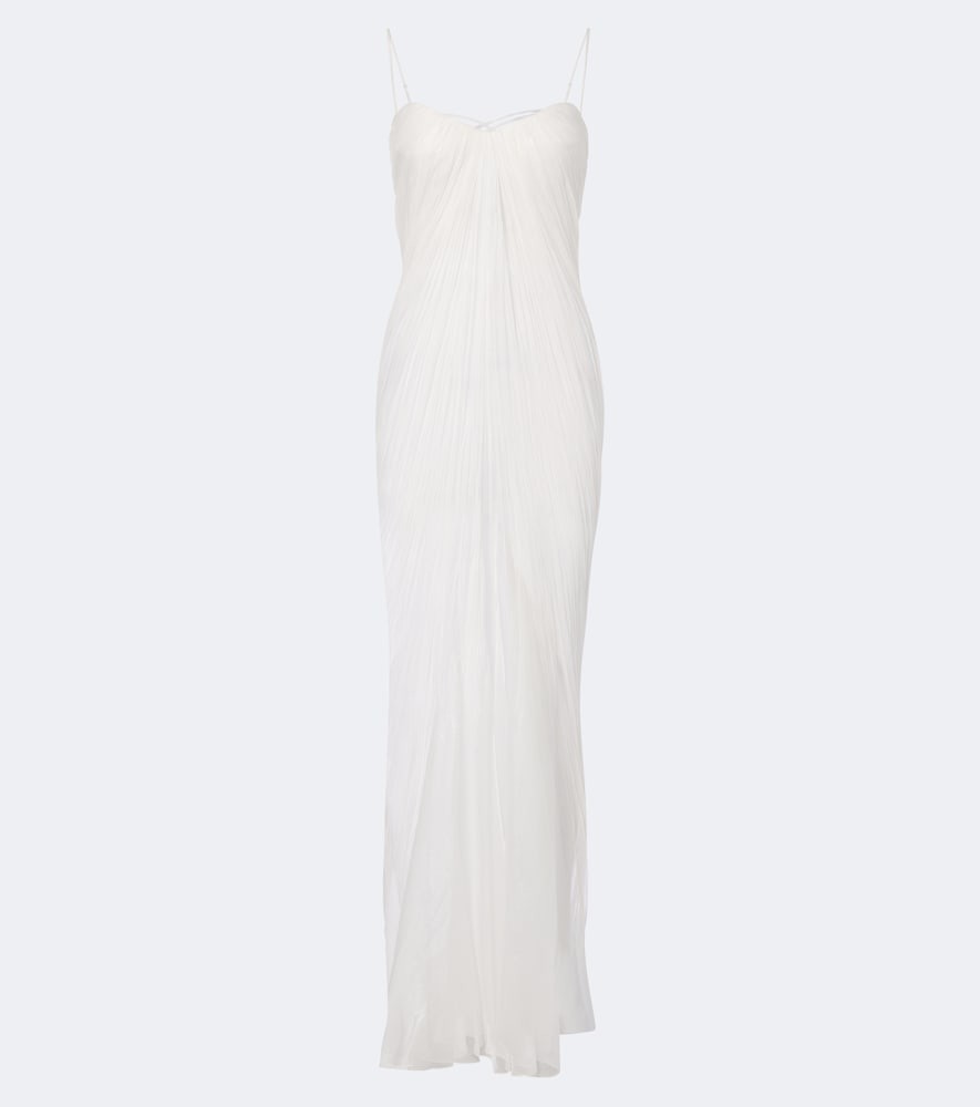Bridal Victoria silk muslin bustier gown Bridal Victoria silk muslin bustier gown