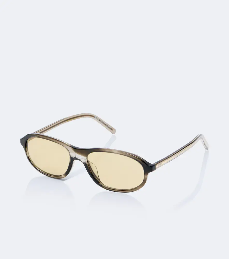 Prada Iconic Plaque oval sunglasses | Thumbnail 2 Prada Iconic Plaque oval sunglasses | Thumbnail 2