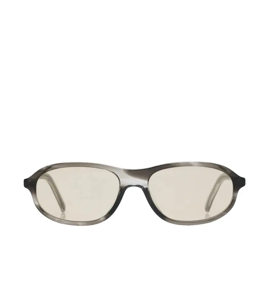 Prada Iconic Plaque oval sunglasses