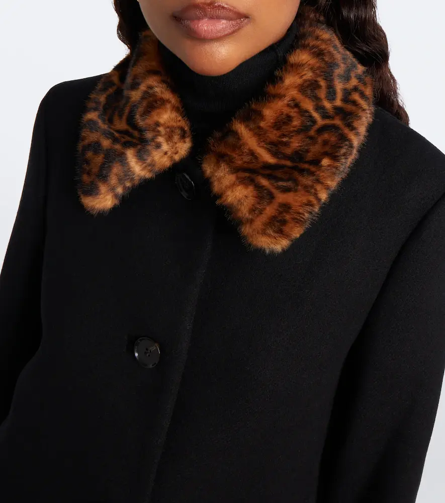 Rixo Aldith leopard-print wool-blend jacket | Thumbnail 5