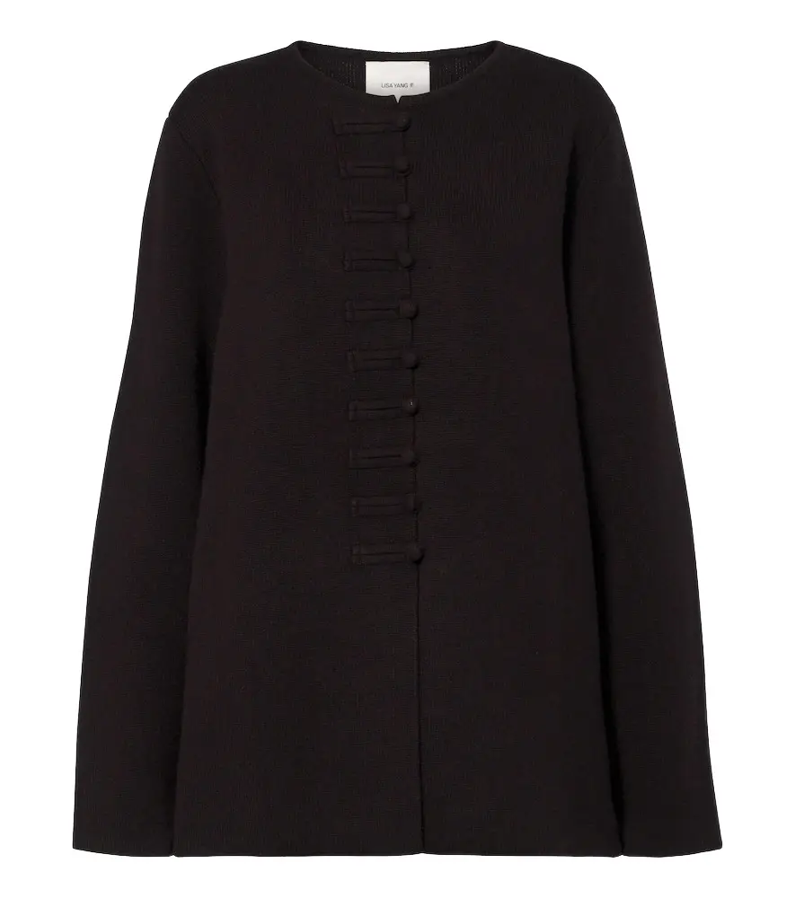 Han Fu cashmere cardigan Han Fu cashmere cardigan