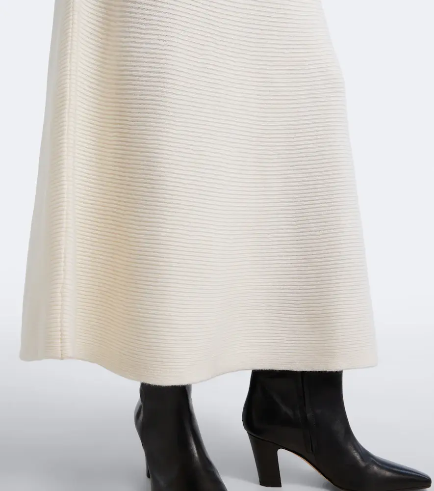 Lisa Yang Dovie cashmere midi skirt | Thumbnail 3 Lisa Yang Dovie cashmere midi skirt | Thumbnail 3
