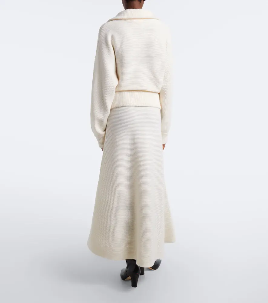 Lisa Yang Dovie cashmere midi skirt | Thumbnail 6 Lisa Yang Dovie cashmere midi skirt | Thumbnail 6