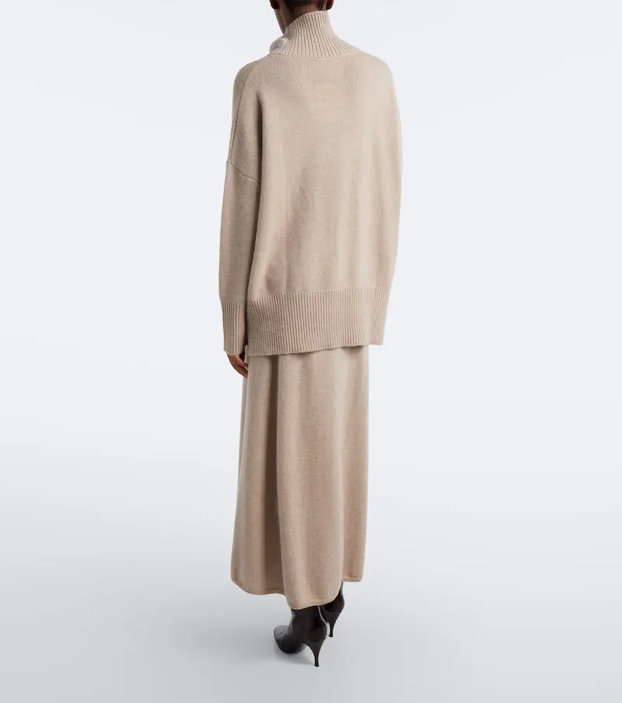 Lisa Yang Dolly cashmere midi skirt | Thumbnail 2