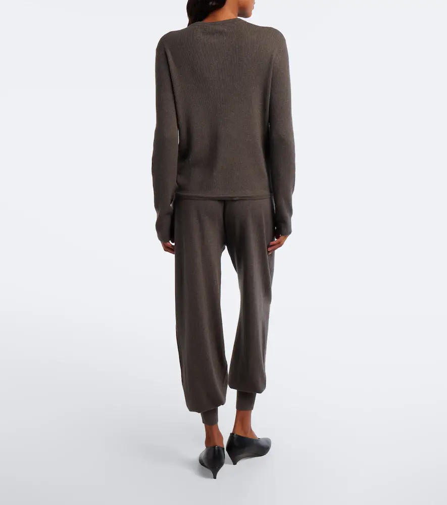 Lisa Yang Cotton and cashmere sweatpants | Thumbnail 2 Lisa Yang Cotton and cashmere sweatpants | Thumbnail 2