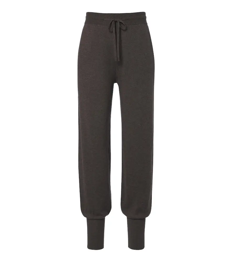 Cotton and cashmere sweatpants Cotton and cashmere sweatpants
