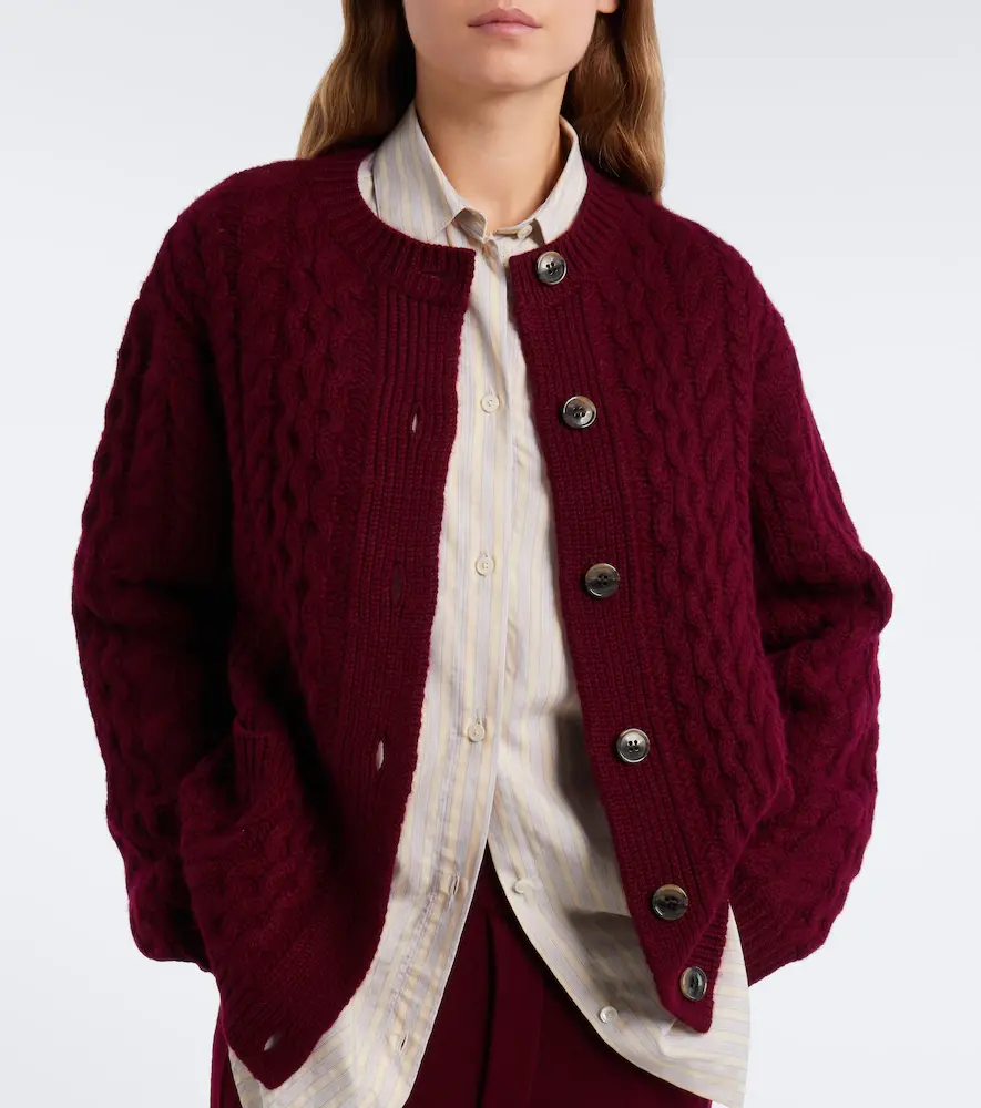 Lisa Yang Cable-knit cashmere cardigan | Thumbnail 2 Lisa Yang Cable-knit cashmere cardigan | Thumbnail 2