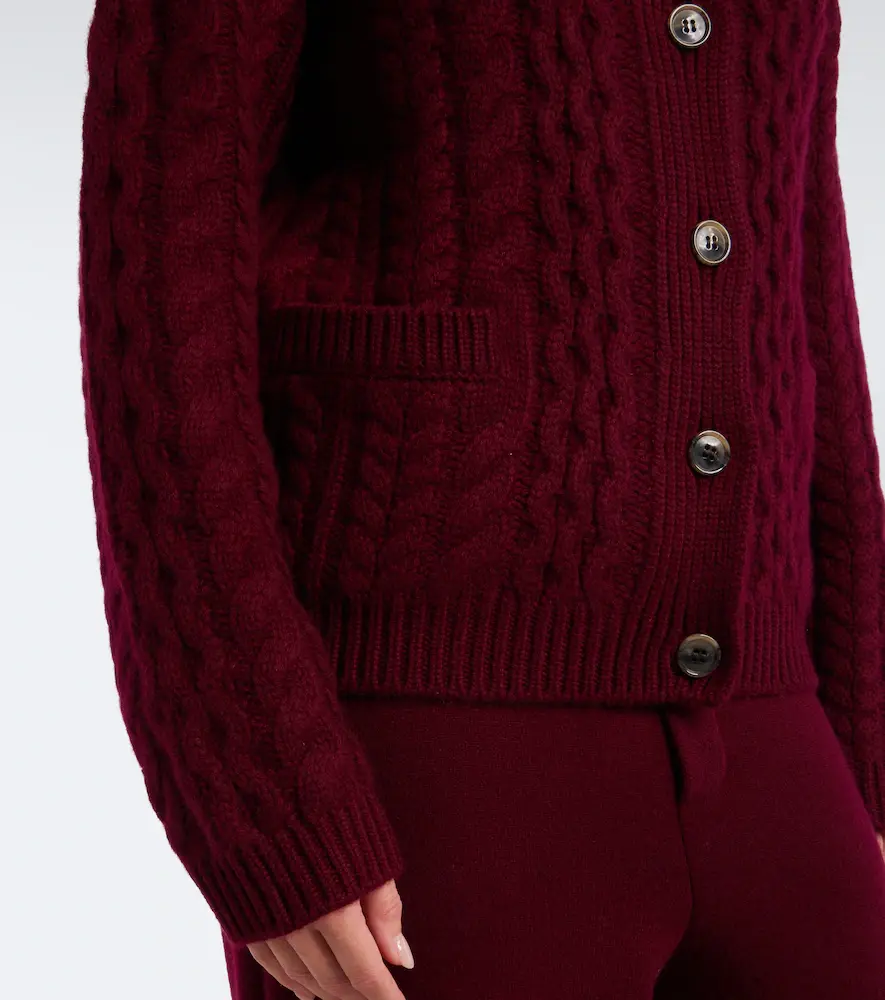 Lisa Yang Cable-knit cashmere cardigan | Thumbnail 3 Lisa Yang Cable-knit cashmere cardigan | Thumbnail 3