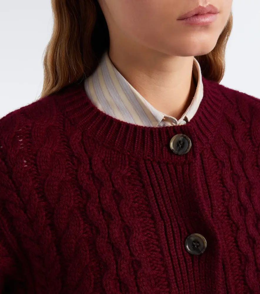 Lisa Yang Cable-knit cashmere cardigan | Thumbnail 5 Lisa Yang Cable-knit cashmere cardigan | Thumbnail 5
