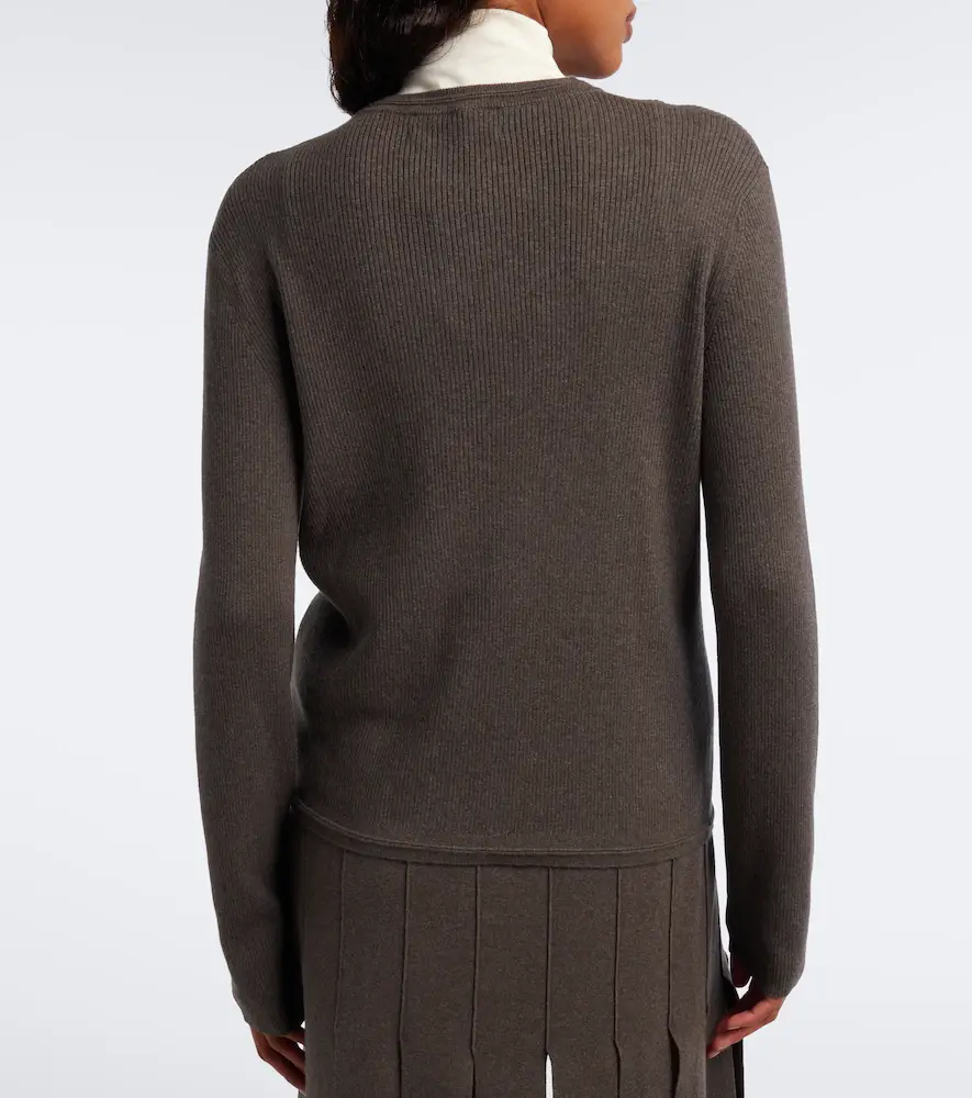 Lisa Yang Abeena cotton and cashmere cardigan | Thumbnail 2