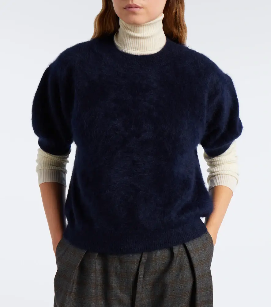 Lisa Yang Juniper brushed cashmere sweater | Thumbnail 4
