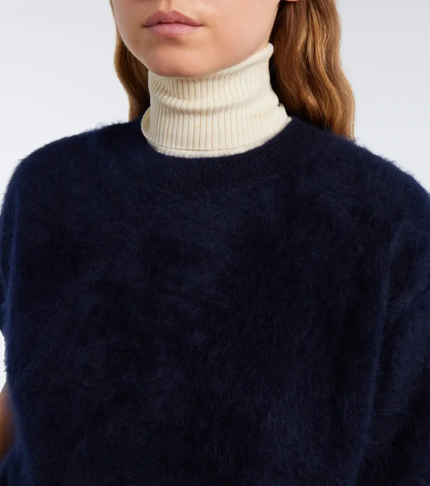 Lisa Yang Juniper brushed cashmere sweater | Thumbnail 5