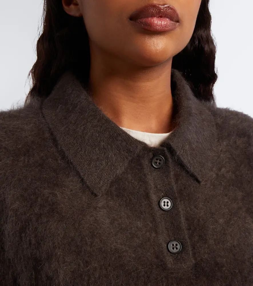 Lisa Yang Valdis cashmere polo sweater | Thumbnail 4 Lisa Yang Valdis cashmere polo sweater | Thumbnail 4