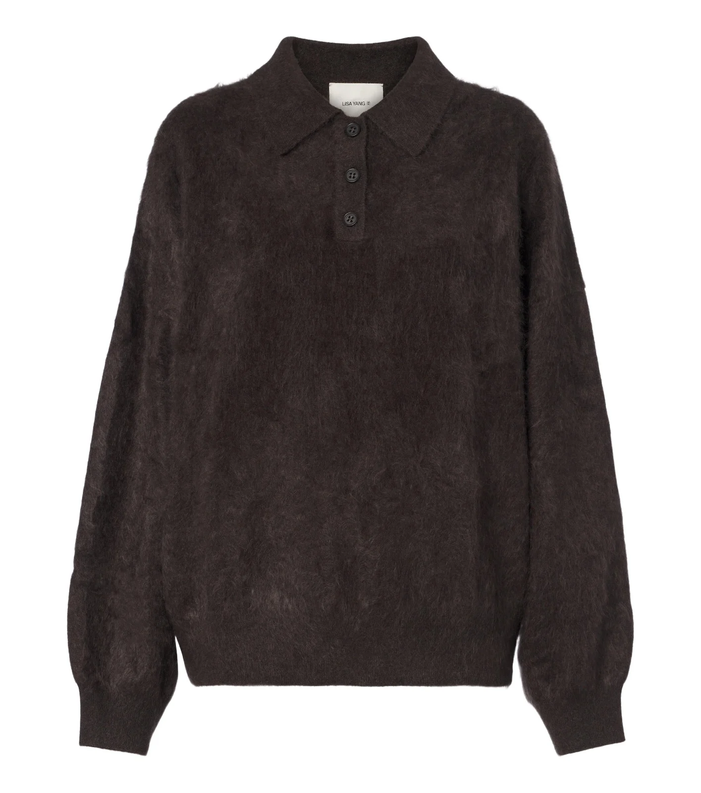 Valdis cashmere polo sweater