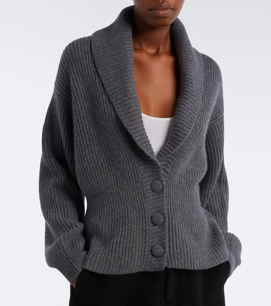Lisa Yang Alessandra ribbed-knit cashmere cardigan | Thumbnail 2 Lisa Yang Alessandra ribbed-knit cashmere cardigan | Thumbnail 2