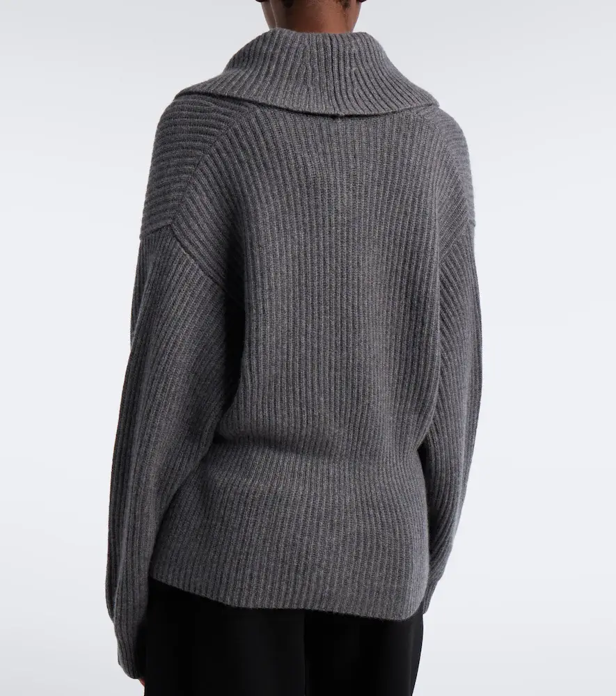 Lisa Yang Alessandra ribbed-knit cashmere cardigan | Thumbnail 3 Lisa Yang Alessandra ribbed-knit cashmere cardigan | Thumbnail 3
