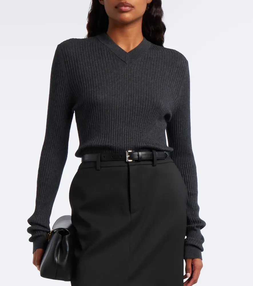 Lisa Yang Marguerite cotton and cashmere sweater | Thumbnail 2