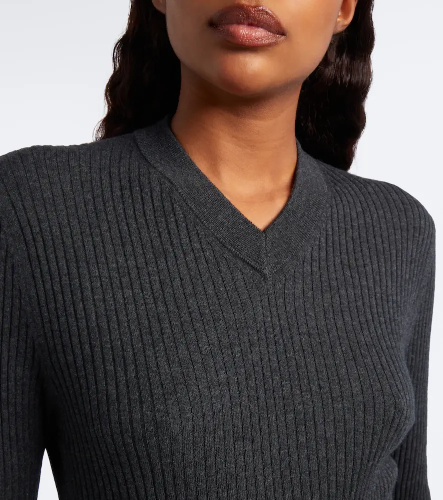 Lisa Yang Marguerite cotton and cashmere sweater | Thumbnail 3