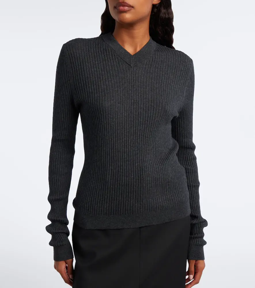 Lisa Yang Marguerite cotton and cashmere sweater | Thumbnail 5