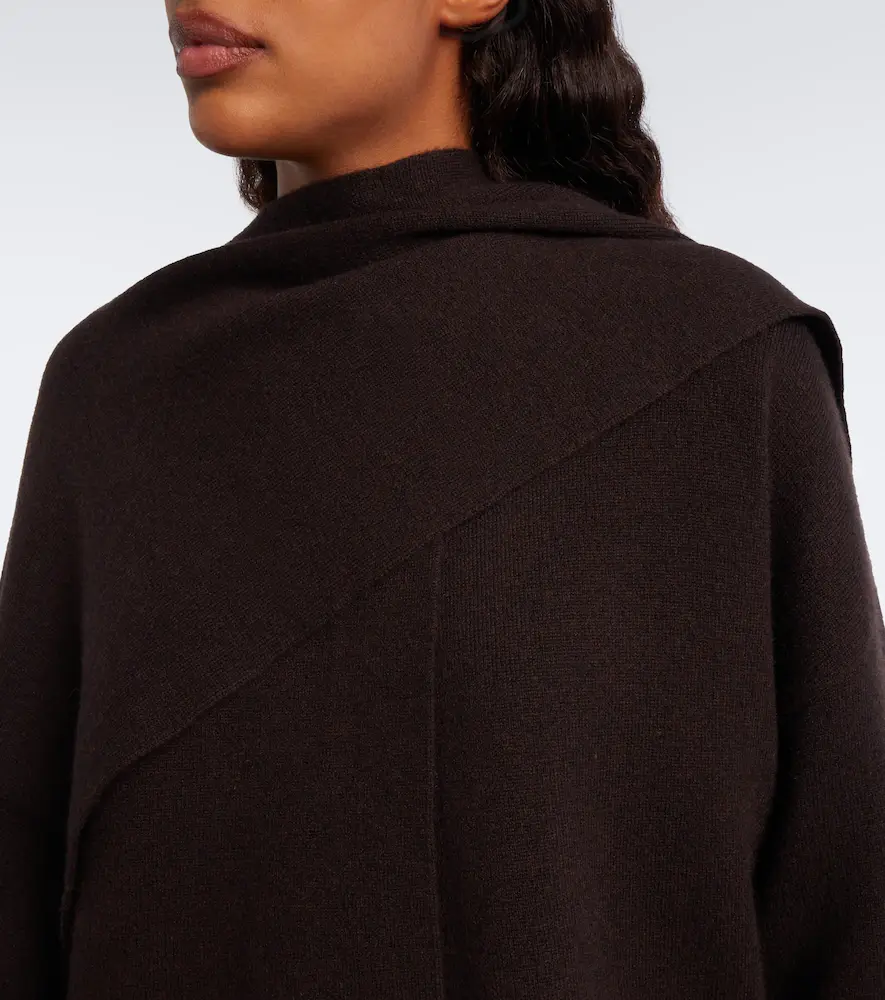 Lisa Yang Nessa scarf-detail cashmere cardigan | Thumbnail 3