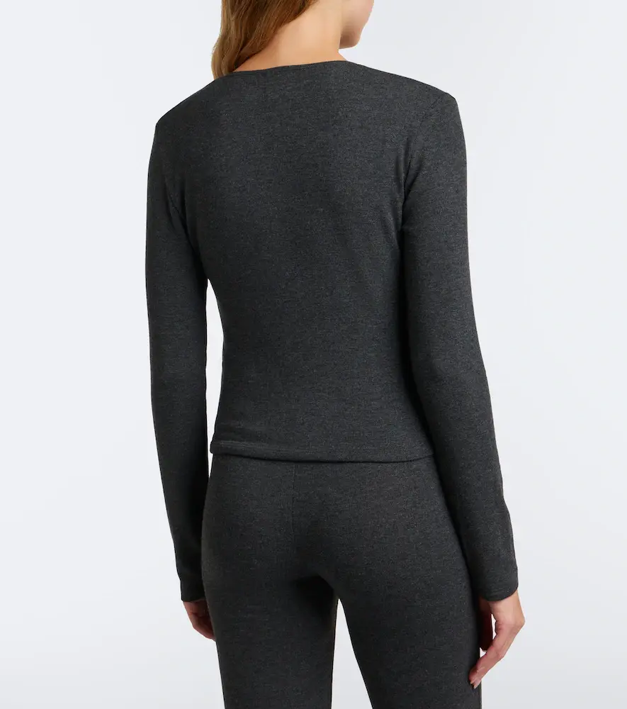 LESET Lauren jersey top | Thumbnail 4 LESET Lauren jersey top | Thumbnail 4