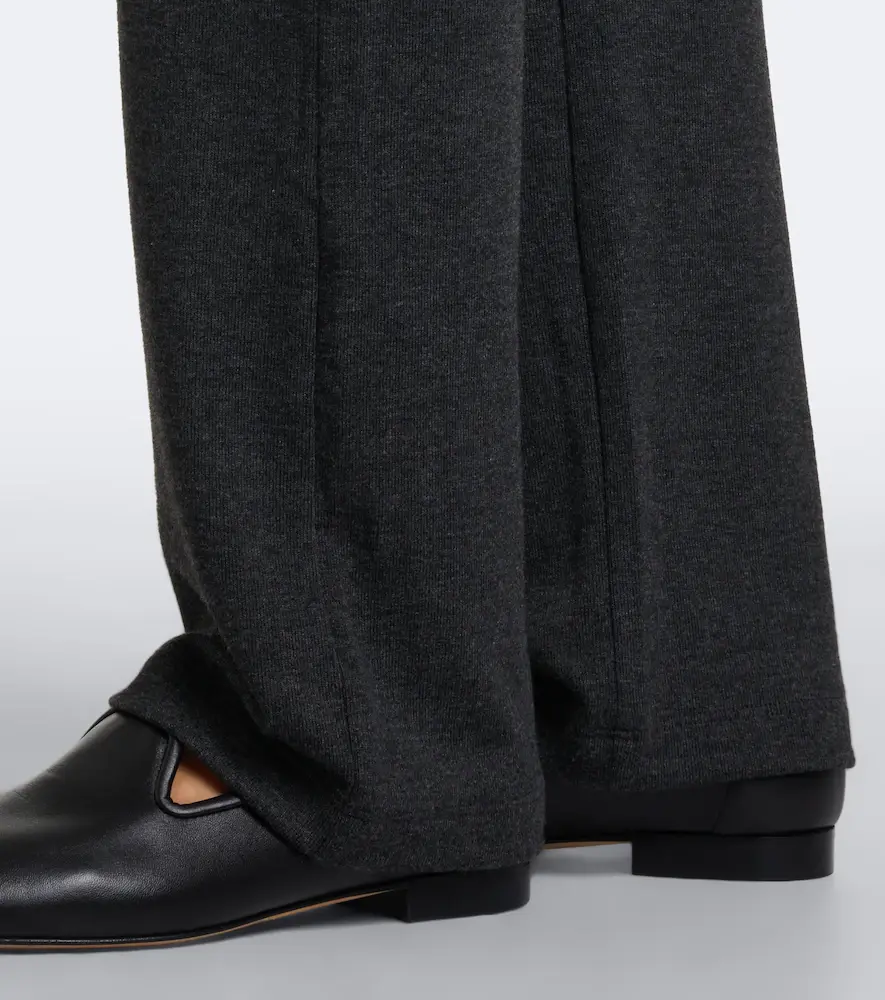 LESET Lauren jersey straight pants | Thumbnail 2