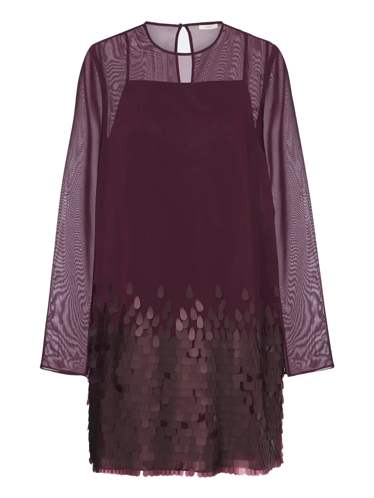 Joseph Cheryl sequined chiffon minidress