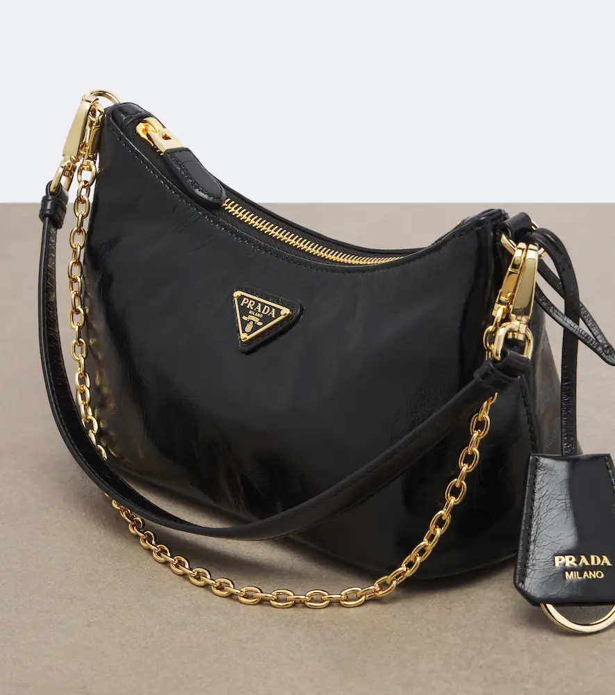 Prada Mini leather shoulder bag | Thumbnail 3 Prada Mini leather shoulder bag | Thumbnail 3