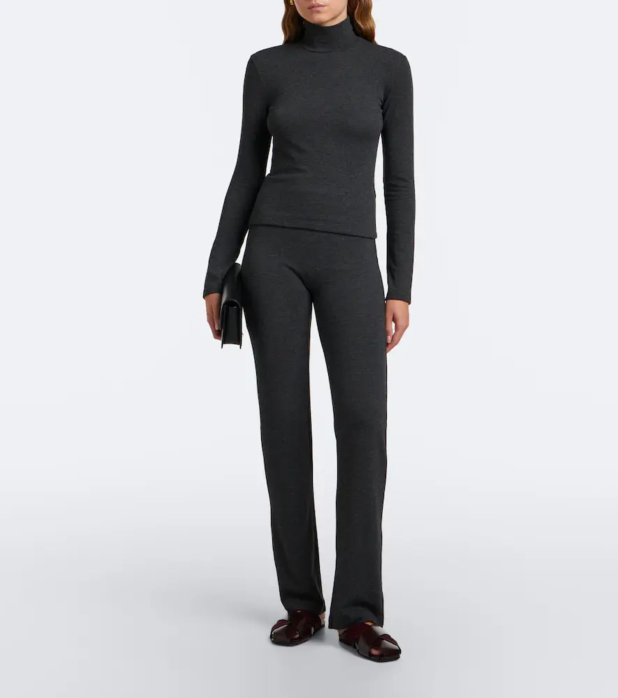 LESET Lauren jersey turtleneck sweater | Thumbnail 4 LESET Lauren jersey turtleneck sweater | Thumbnail 4