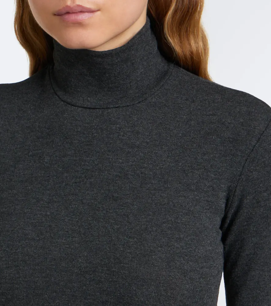 LESET Lauren jersey turtleneck sweater | Thumbnail 6 LESET Lauren jersey turtleneck sweater | Thumbnail 6