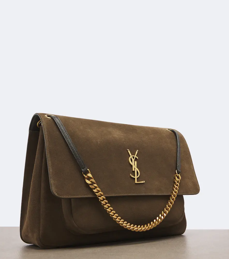 Saint Laurent Niki Small suede shoulder bag | Thumbnail 3 Saint Laurent Niki Small suede shoulder bag | Thumbnail 3
