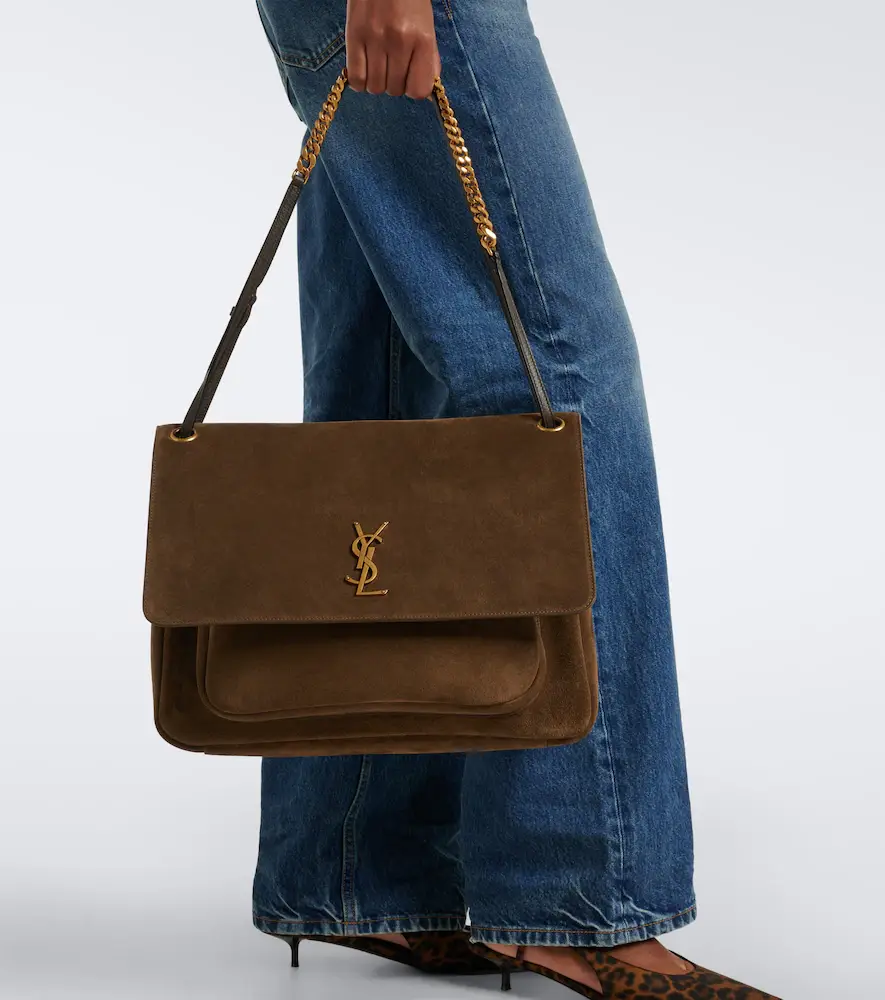 Saint Laurent Niki Small suede shoulder bag | Thumbnail 5 Saint Laurent Niki Small suede shoulder bag | Thumbnail 5