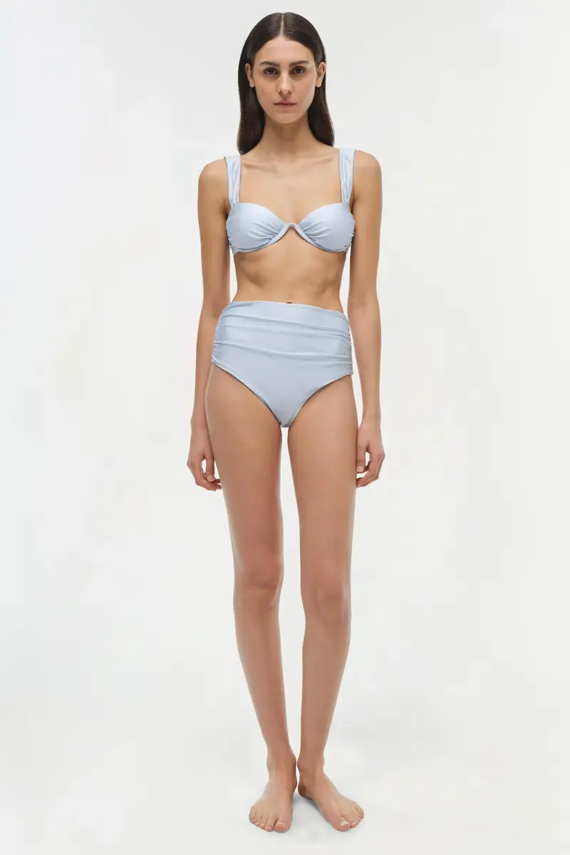 Simkhai Teya High Waist Bikini Bottom | Thumbnail 2