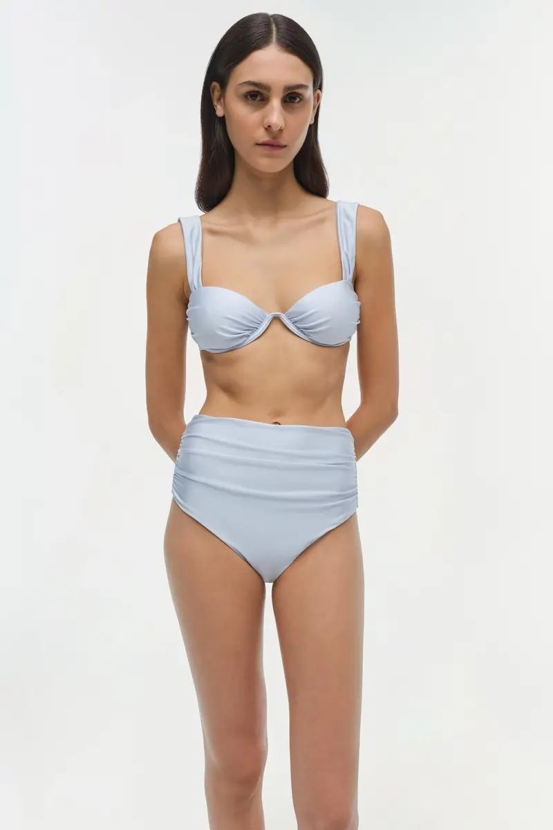 Simkhai Teya High Waist Bikini Bottom | Thumbnail 3