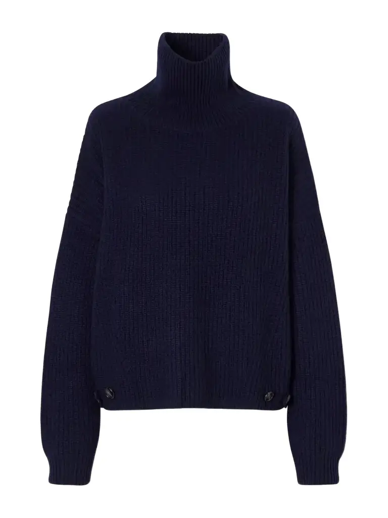 Ailis Ribbed Cashmere Turtleneck Sweater Ailis Ribbed Cashmere Turtleneck Sweater