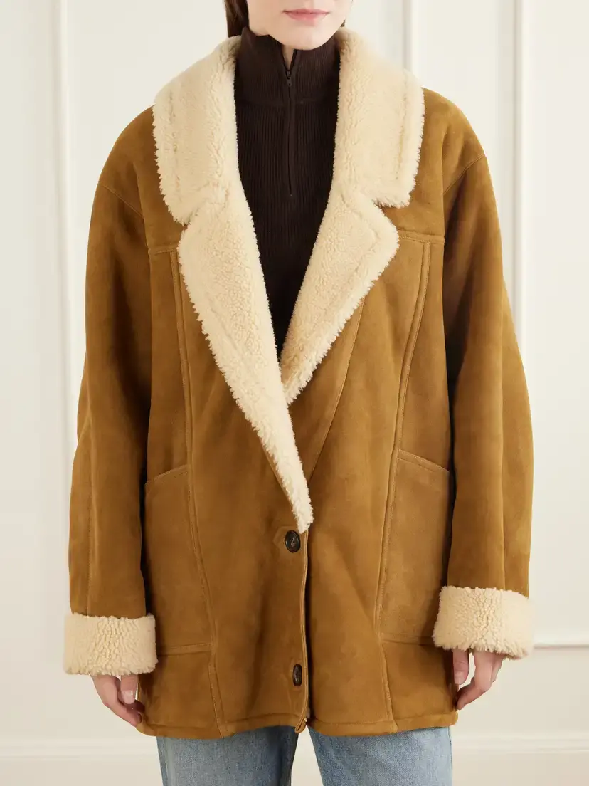 Nili Lotan Noelle Shearling Coat | Thumbnail 3 Nili Lotan Noelle Shearling Coat | Thumbnail 3