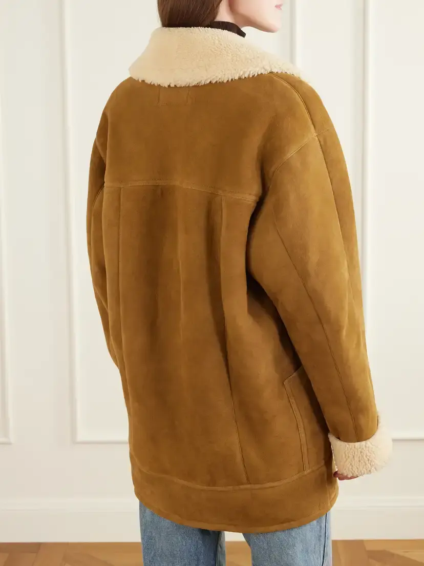 Nili Lotan Noelle Shearling Coat | Thumbnail 4 Nili Lotan Noelle Shearling Coat | Thumbnail 4