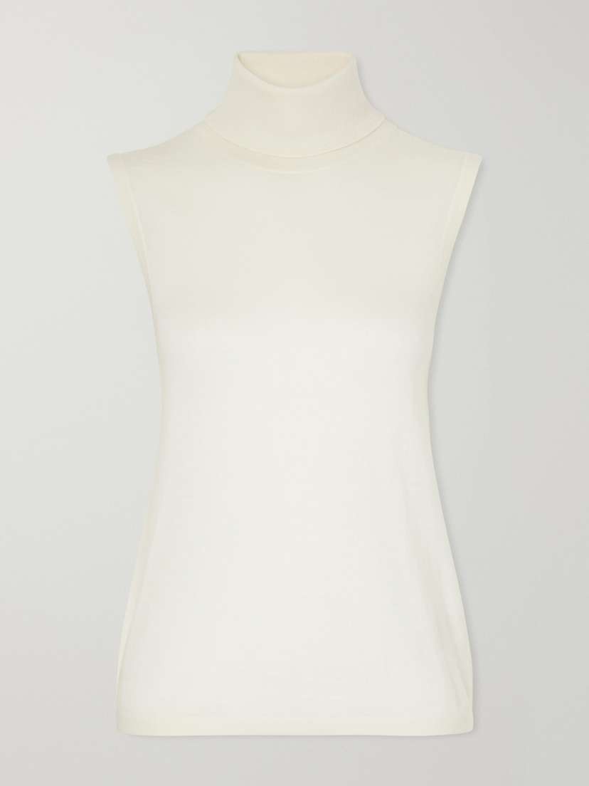 Marelyn Cashmere Knitted Turtleneck Top Marelyn Cashmere Knitted Turtleneck Top